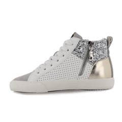 KIDS DEDE - WHITE SILVER GOLD | Vintage Havana WHITE SILVER GOLD