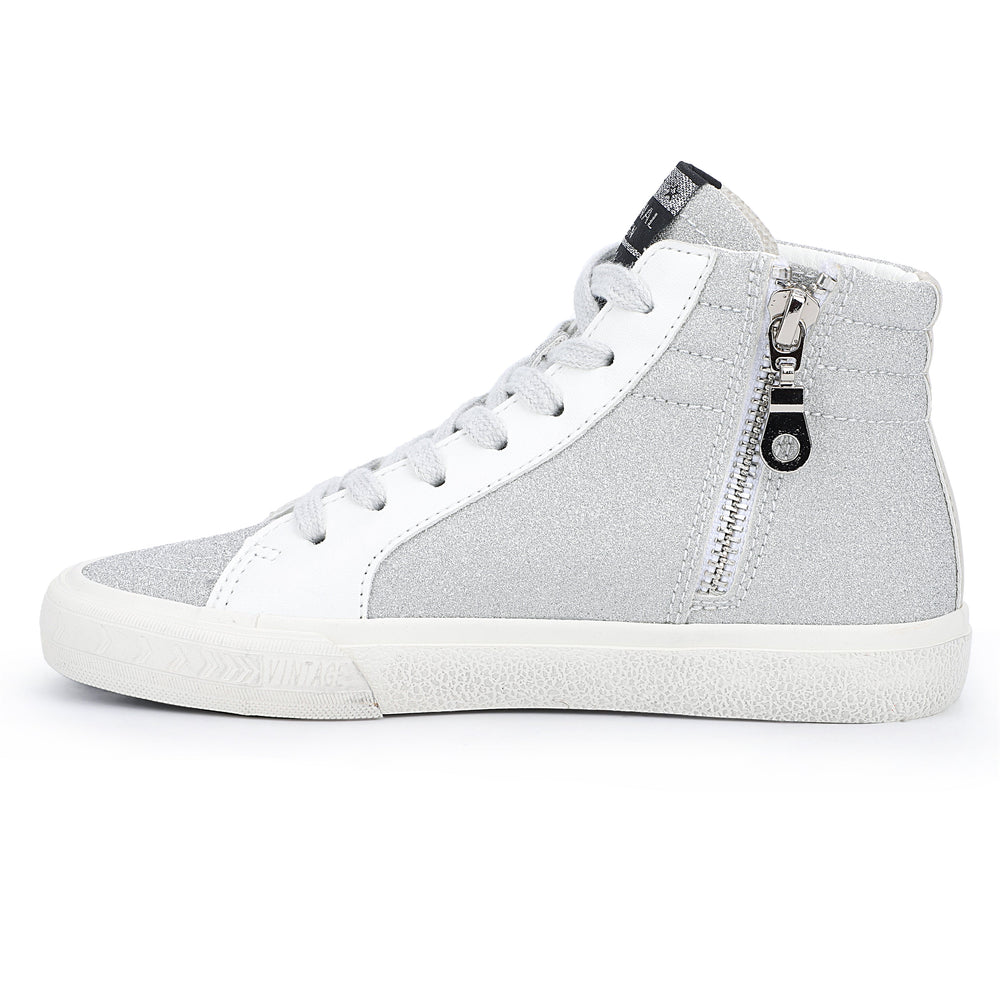 KIDS MARINETTE -SILVER MATT | Vintage Havana SILVER MATT