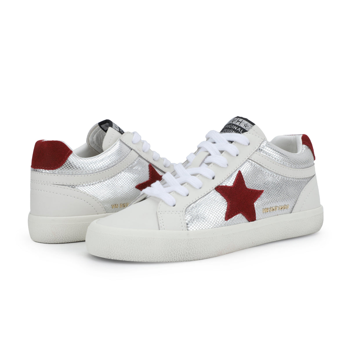BOUNCE - WASHED SILVER/ MAROON | Vintage Havana WASHED SILVER/ MAROON