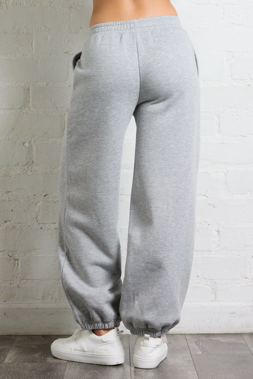 Von Dutch Jogger in Heather Grey | Vintage Havana Heather Grey/Black