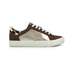 GRANDE - BROWN SUEDE/GOLD FOIL | Vintage Havana BROWN SUEDE/GOLD FOIL