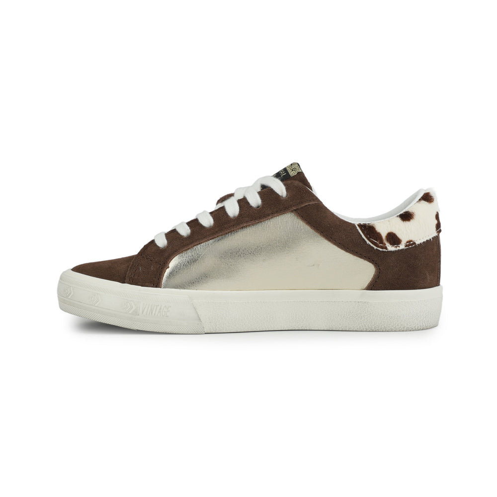 GRANDE - BROWN SUEDE/GOLD FOIL | Vintage Havana BROWN SUEDE/GOLD FOIL