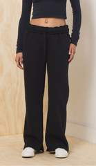 Proweave Fold Over Sweatpants - Black | Vintage Havana Black