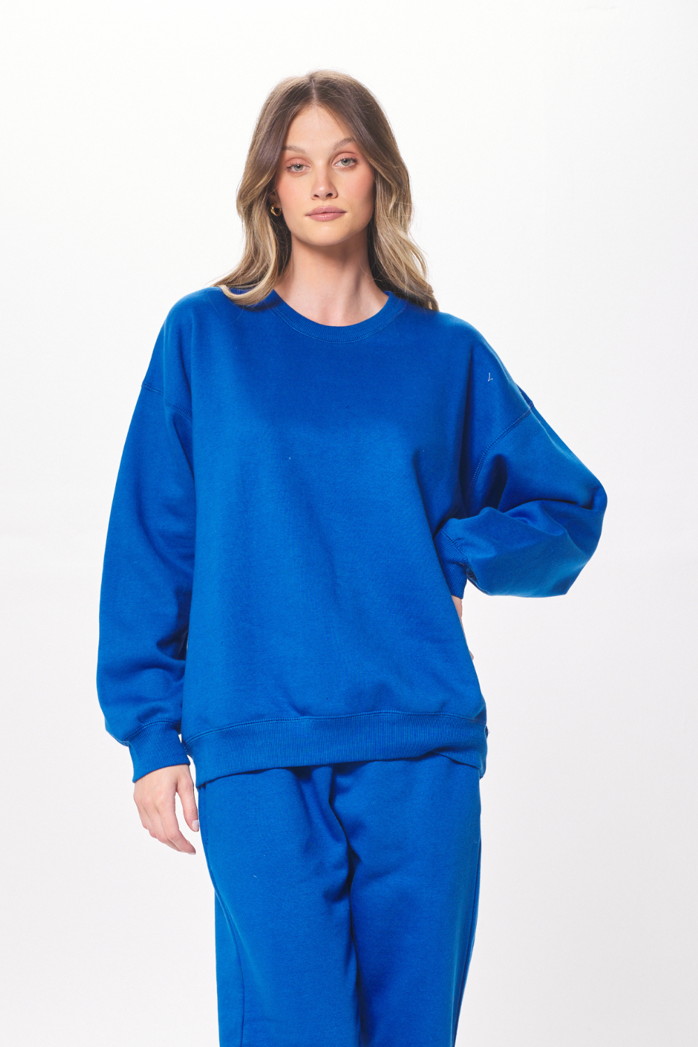 Vivid Blue Proweave Crewneck Sweatshirt | Vintage Havana Vivid Blue