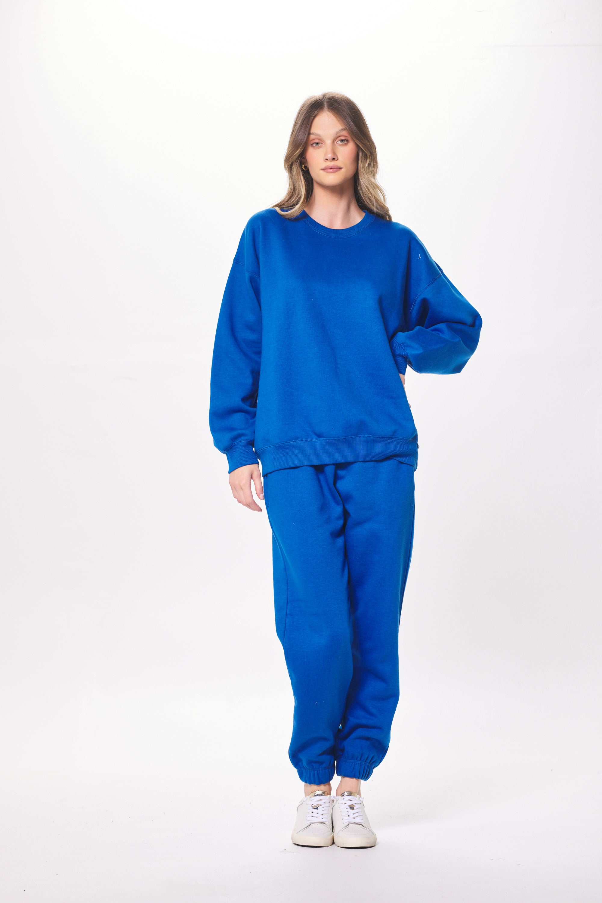 Vivid Blue Proweave Crewneck Sweatshirt | Vintage Havana Vivid Blue