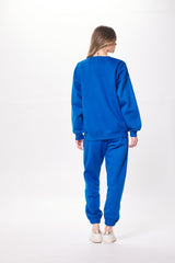 Vivid Blue Proweave Crewneck Sweatshirt | Vintage Havana Vivid Blue