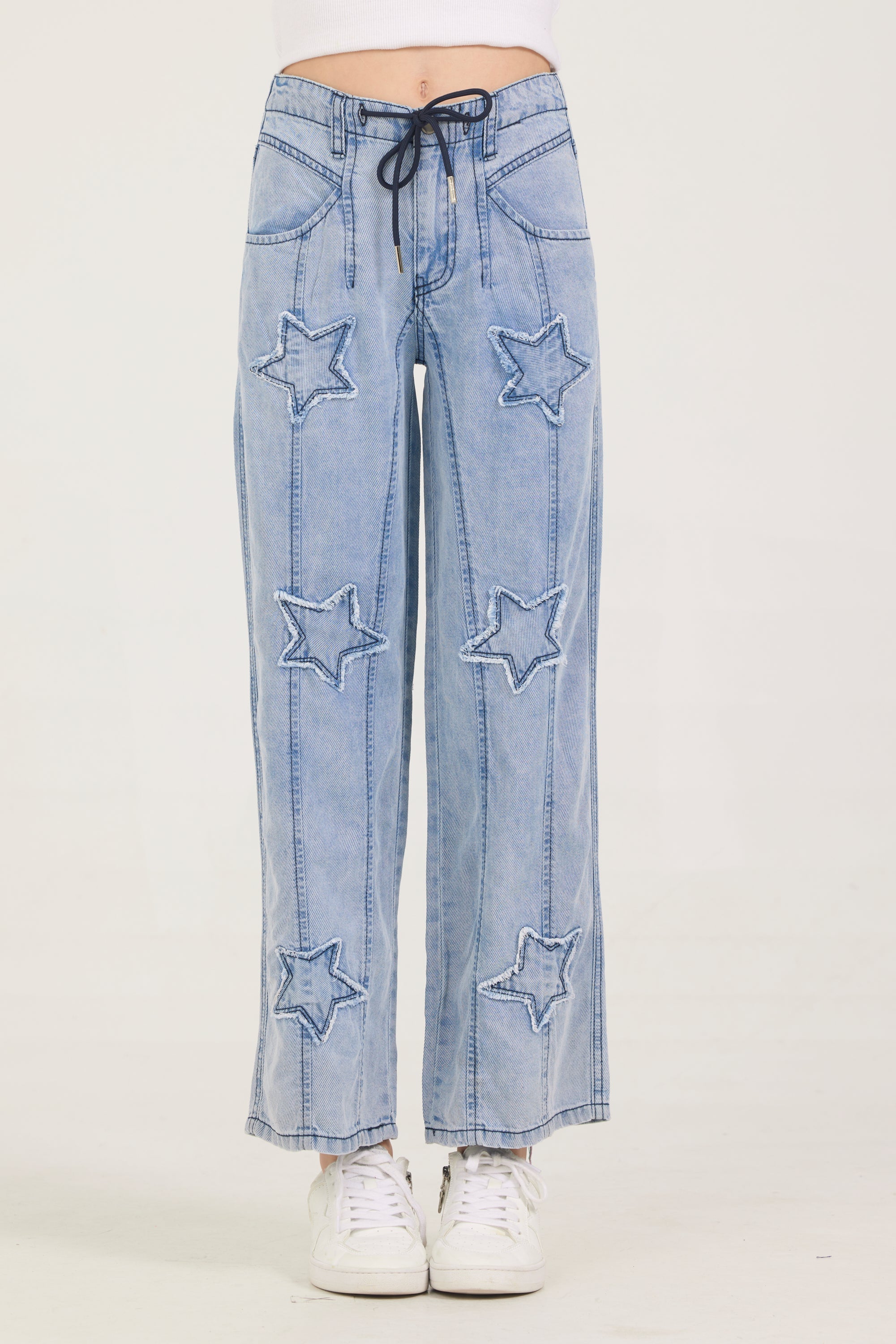 Kids Tencil Star Pants | Vintage Havana Blue