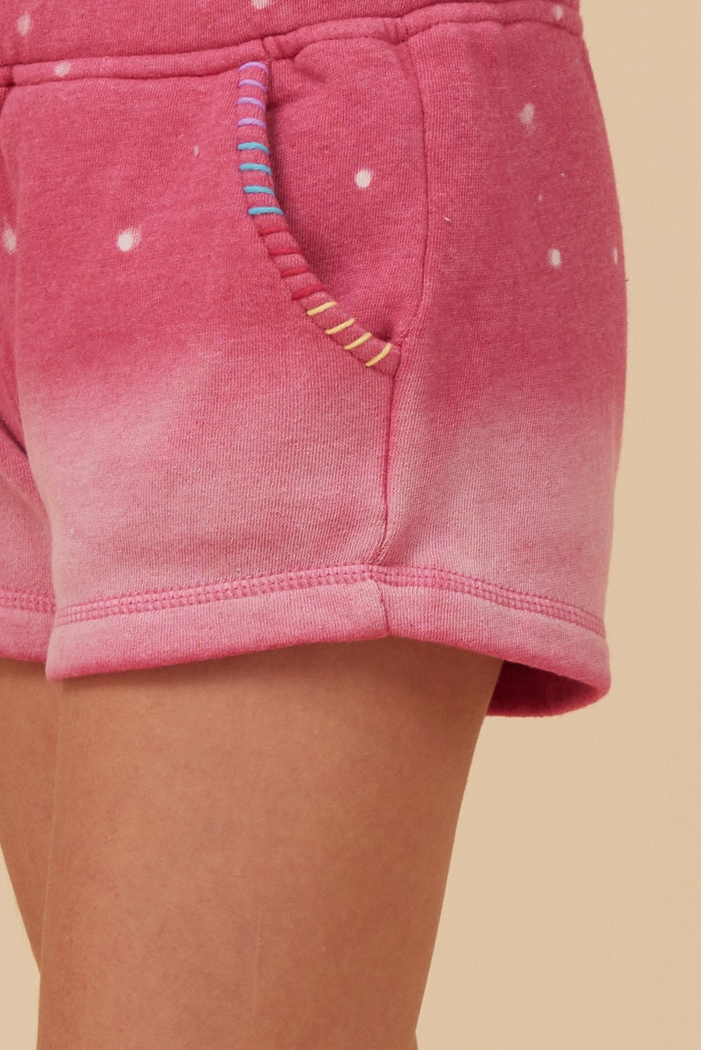 Acid Berry Shorts w/ Pocket Stitching | Vintage Havana Acid Berry