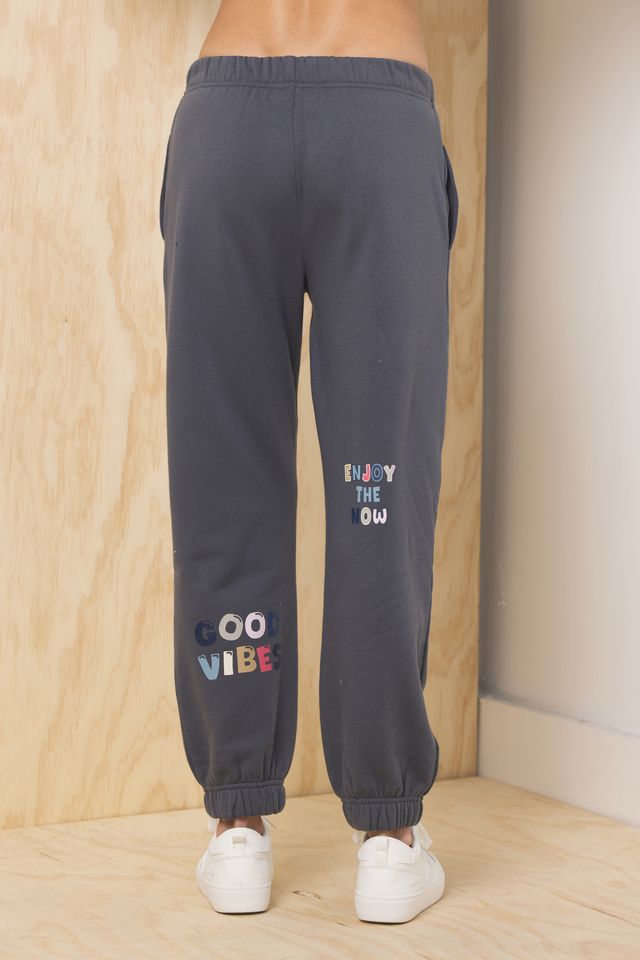 Printed Surf Wash Jogger w/ Patches | Vintage Havana Charcoal w/ Multi