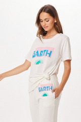 White St. Barth Jet Setter T-Shirt | Vintage Havana White