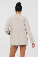 Khaki Tencel Blazer | Vintage Havana Khaki