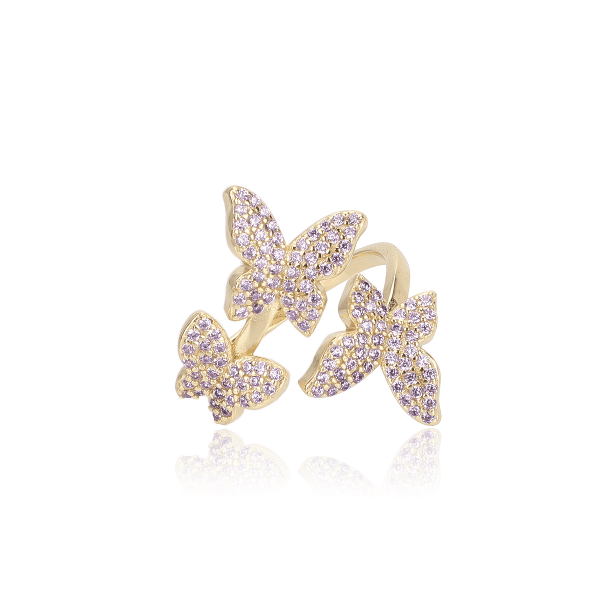 CRYSTAL 2 RING | Vintage Havana