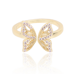 NELLIE 2 RING | Vintage Havana