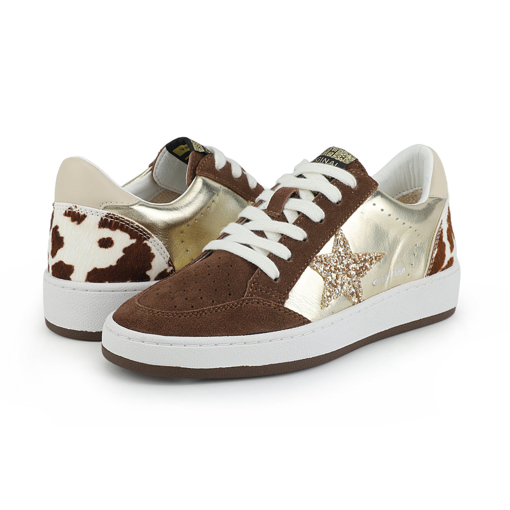DENISSE - WASHED GOLD/ BROWN | Vintage Havana WASHED GOLD/ BROWN