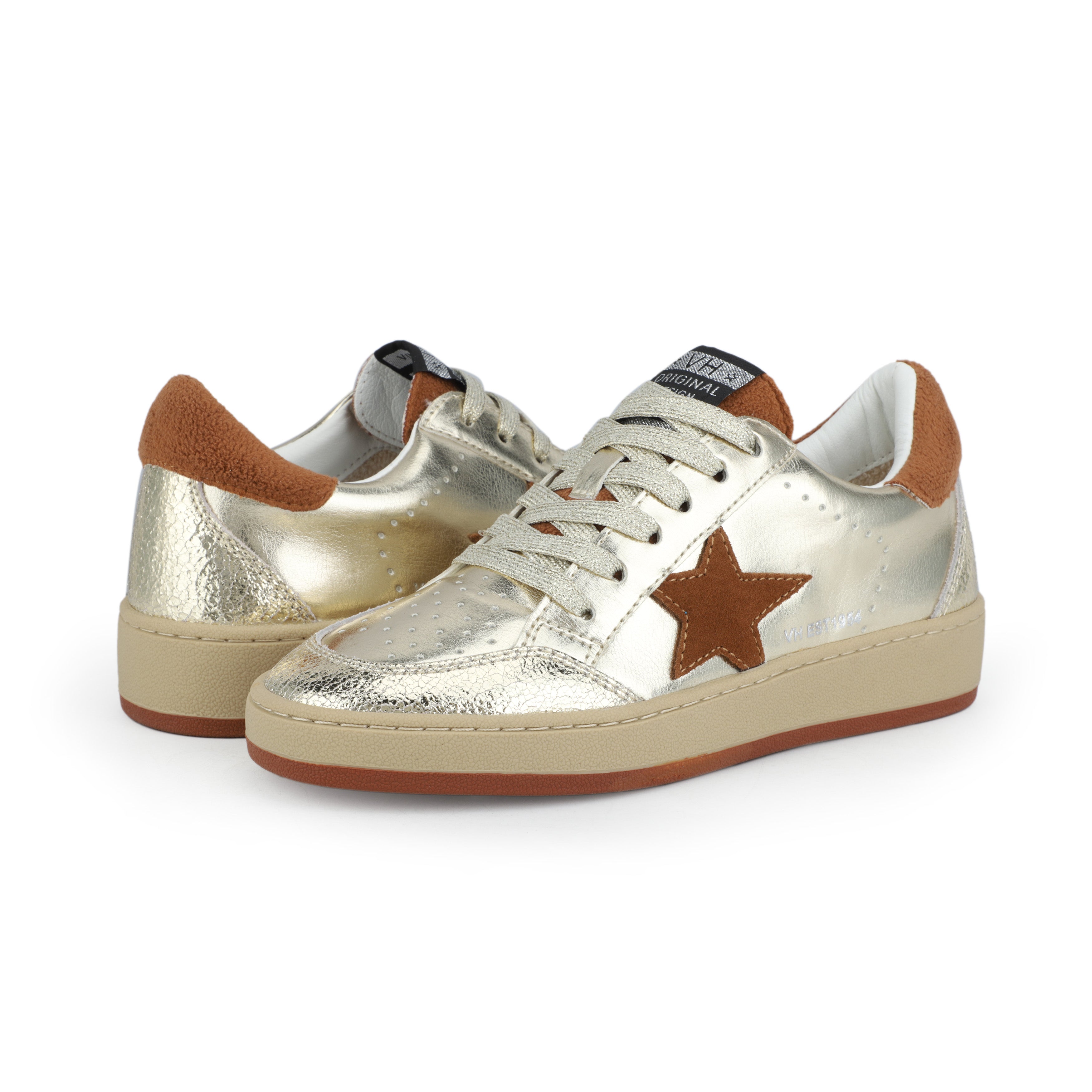 DENISSE - WASHED GOLD CHESTNUT | Vintage Havana WASHED GOLD CHESTNUT