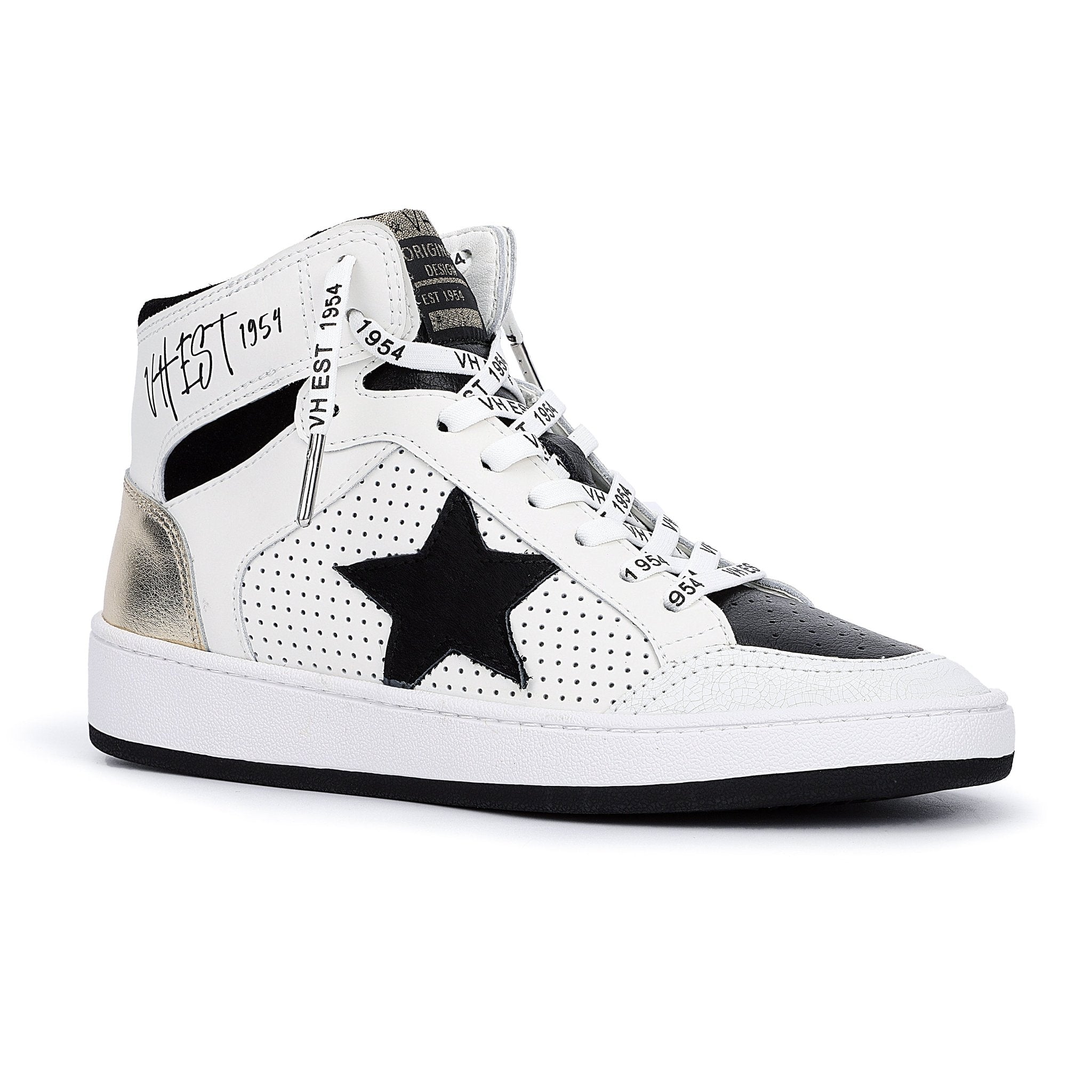 Dream 8- Black White Multi With inside Zipper | Vintage Havana Black White Multi