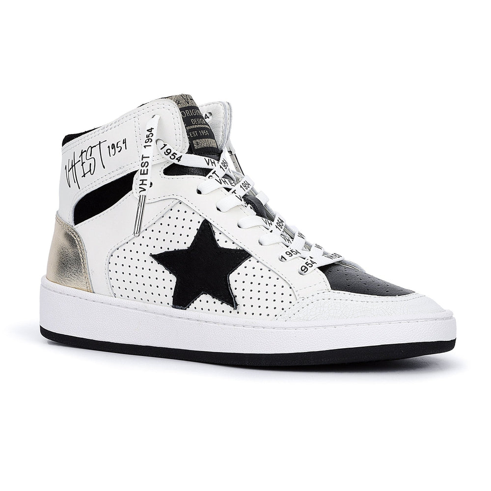 Dream 8- Black White Multi With inside Zipper | Vintage Havana Black White Multi