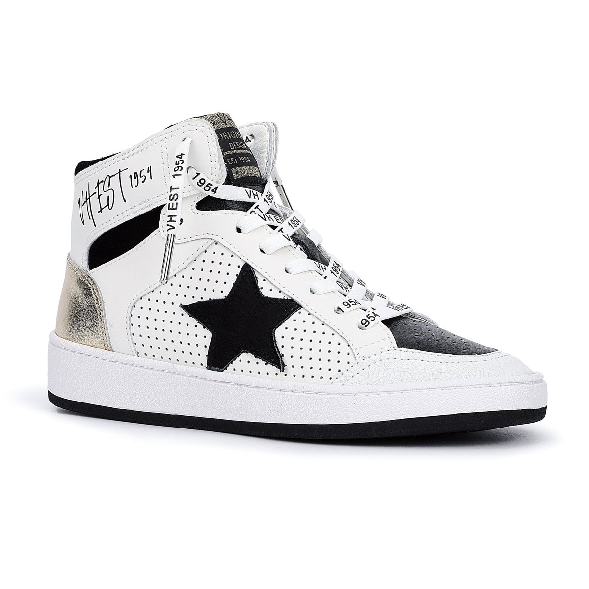 Dream 8- Black White Multi With inside Zipper | Vintage Havana Black White Multi