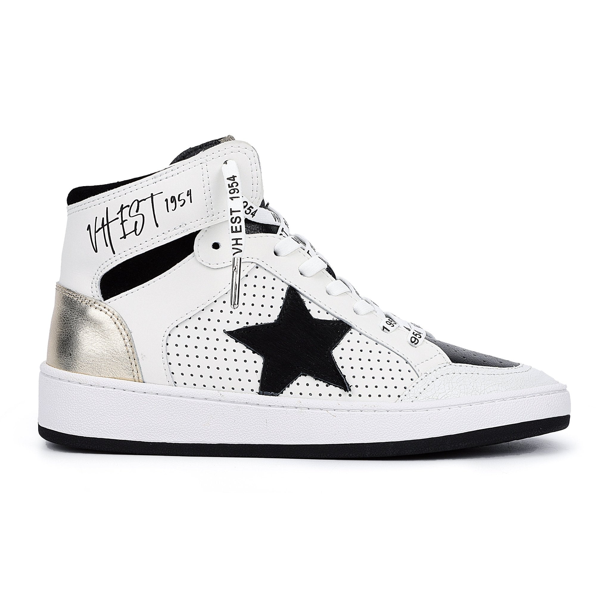 Dream 8- Black White Multi With inside Zipper | Vintage Havana Black White Multi