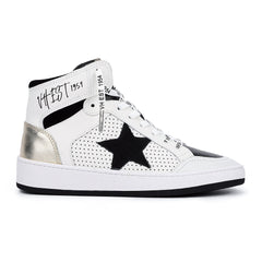 Dream 8- Black White Multi With inside Zipper | Vintage Havana Black White Multi