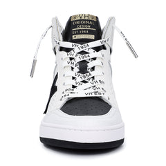 Dream 8- Black White Multi With inside Zipper | Vintage Havana Black White Multi
