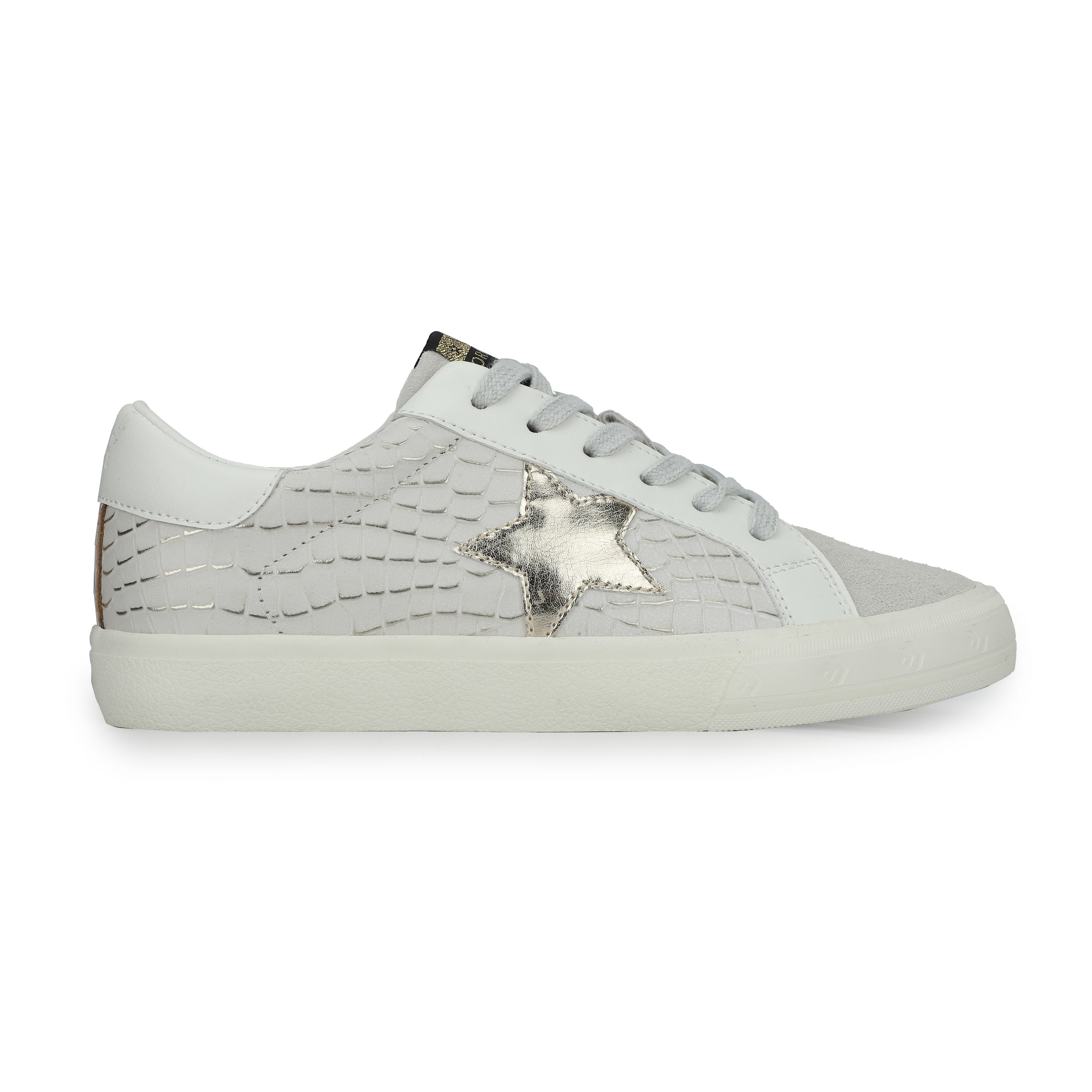 GRANDE - NUDE CROCO MULTI | Vintage Havana NUDE CROCO MULTI