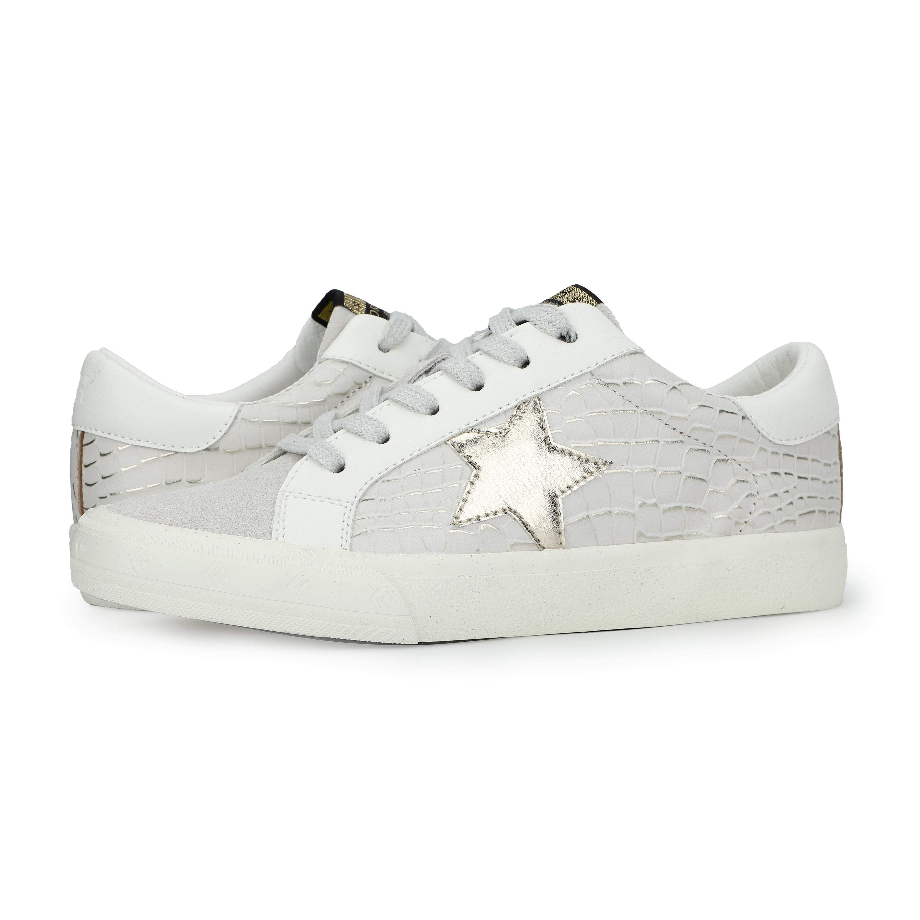 GRANDE - NUDE CROCO MULTI | Vintage Havana NUDE CROCO MULTI