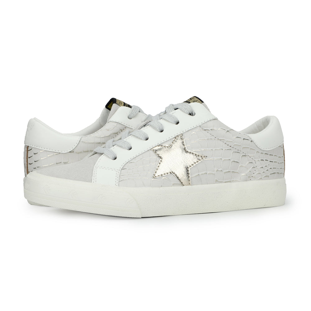 GRANDE - NUDE CROCO MULTI | Vintage Havana NUDE CROCO MULTI