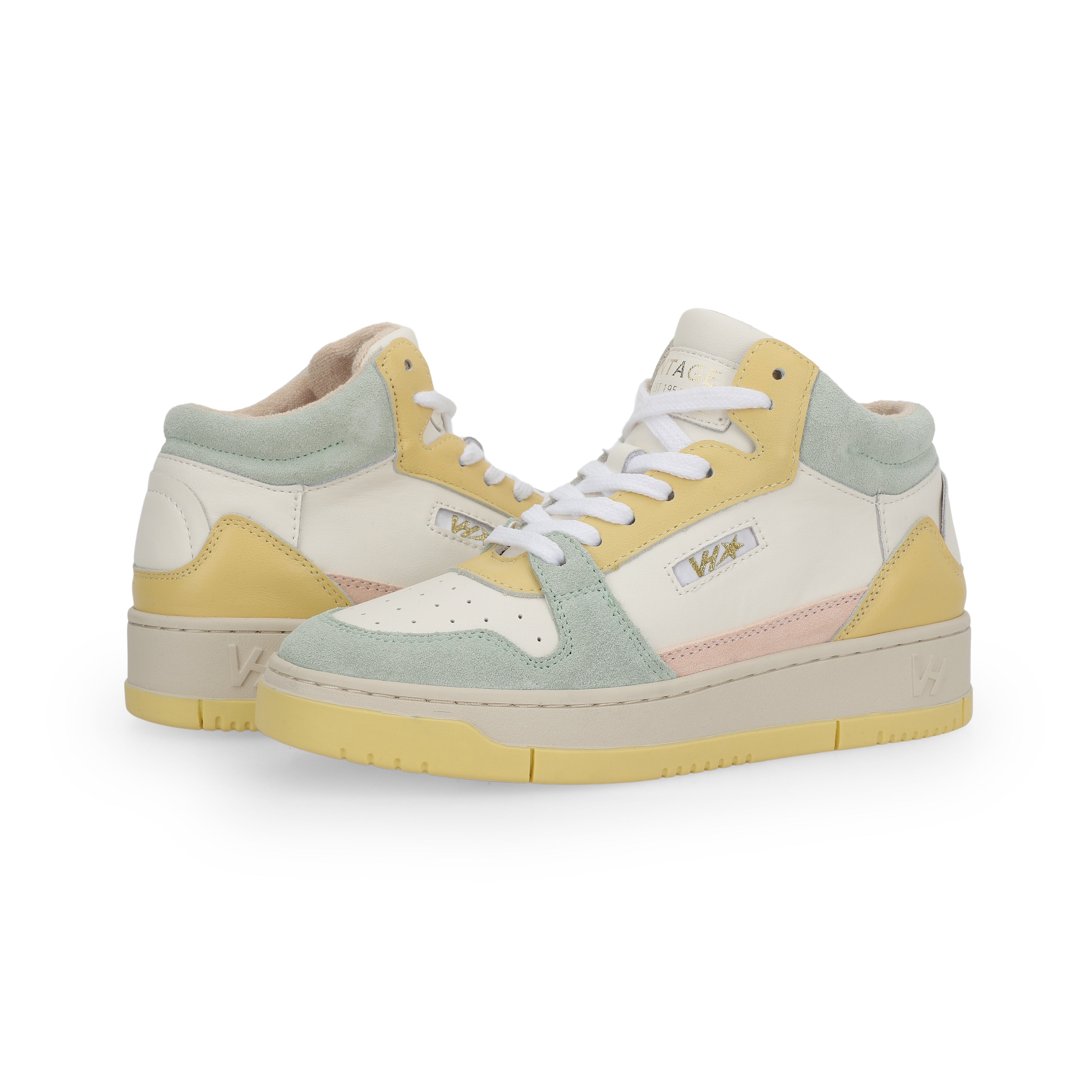 CELESTE 2 - WHITE PALE YELLOW MINT | Vintage Havana WHITE PALE YELLOW MINT