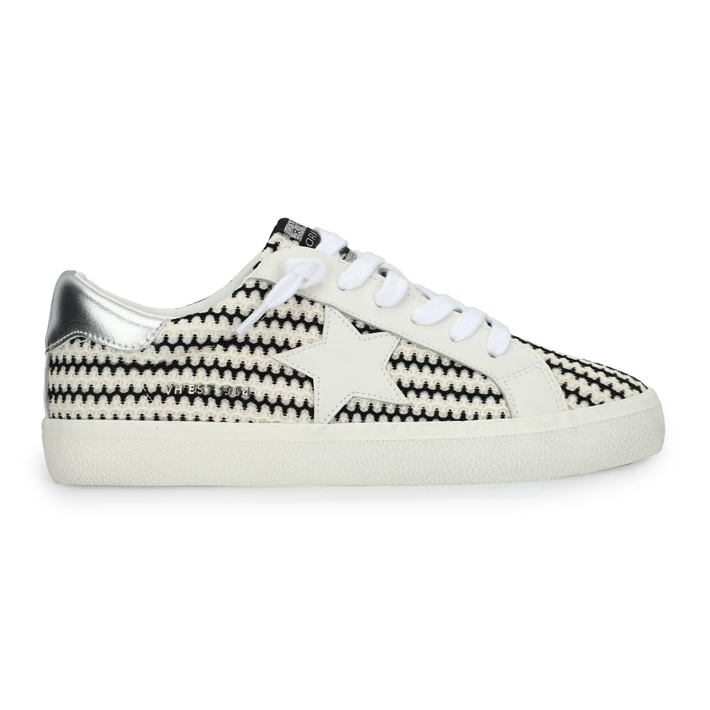 FLAIR 45 - BLACK/WHITE CROCHET | Vintage Havana BLACK/WHITE CROCHET