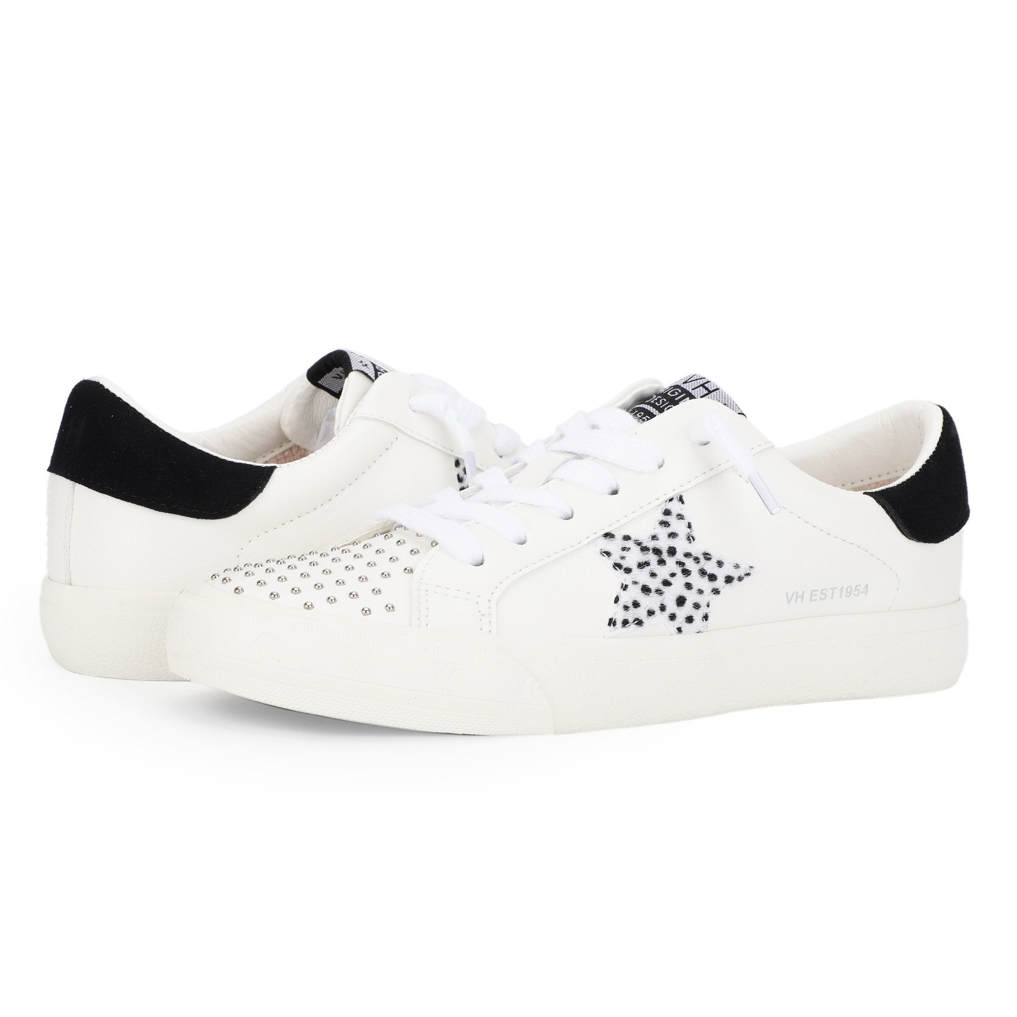 GRANDE - WHITE STUDDED CHEETAH MIX | Vintage Havana WHITE STUDDED CHEETAH MIX
