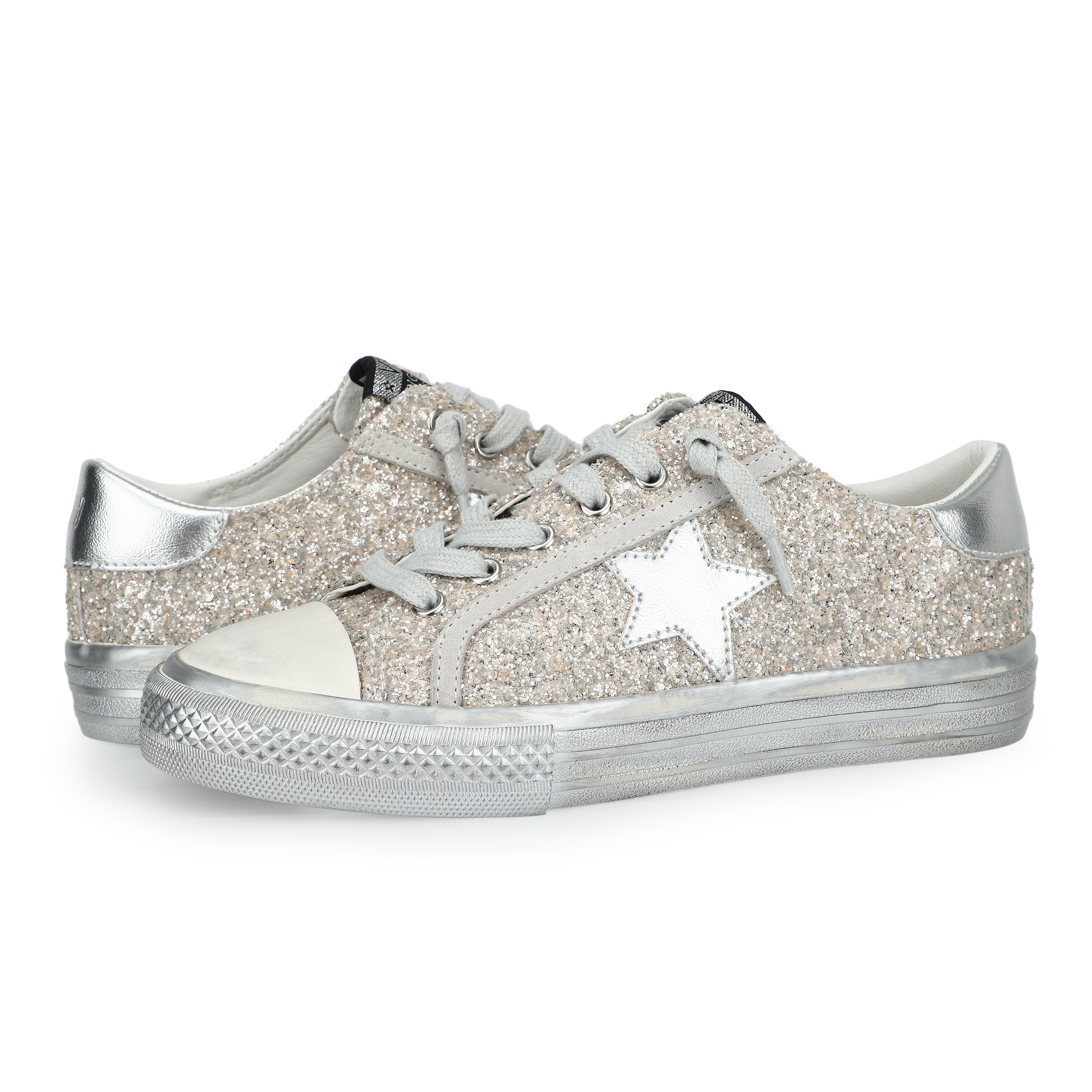 ALIVE - CHUNKY GLITTER SILVER | Vintage Havana CHUNKY GLITTER SILVER