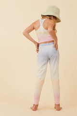 Sunstruck Ombre Racerback Crop Top | Vintage Havana Sunstruck Ombre
